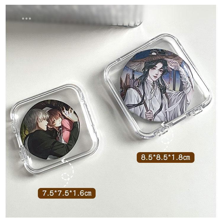 缶バッジ収納ケース セット 12個用 缶バッジカバー 缶バッジ 缶バッチ
