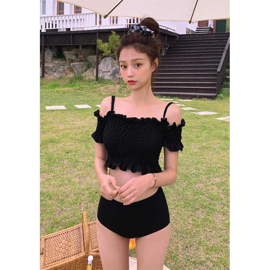 水着 レディース 体型カバー セパレート水着 ビキニ タンキニ
