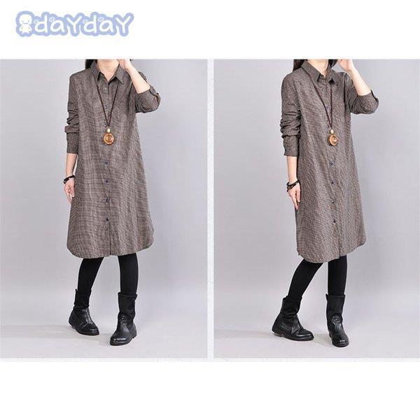 WEEKEND MaxMara グレー チェック柄 長袖 膝上丈ワンピース WEEKEND MaxMara グレー チェック柄 長袖 膝上丈ワンピース