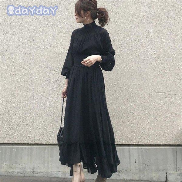 ロングワンピース シフォンワンピース レディース 40代 キレイめ