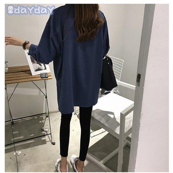 23区プルオーバーシャツブラウスとろみ　薄手 体型カバーネイビー洗える4XL シャツ ブラウス レディース 長袖 トップス とろみシャツ 無地 着痩せ