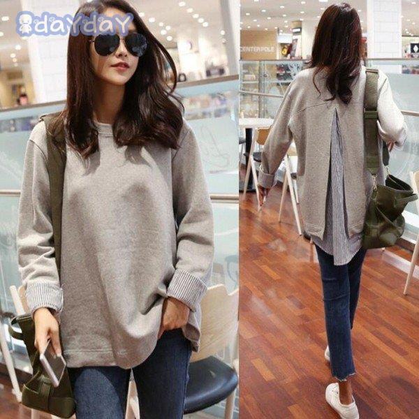 パーカー レディース プルオーバー スエット カットソー Tシャツ トップス スウェット チュニック ワンピ ゆったり 体型カバー カジュアル ふるさと割