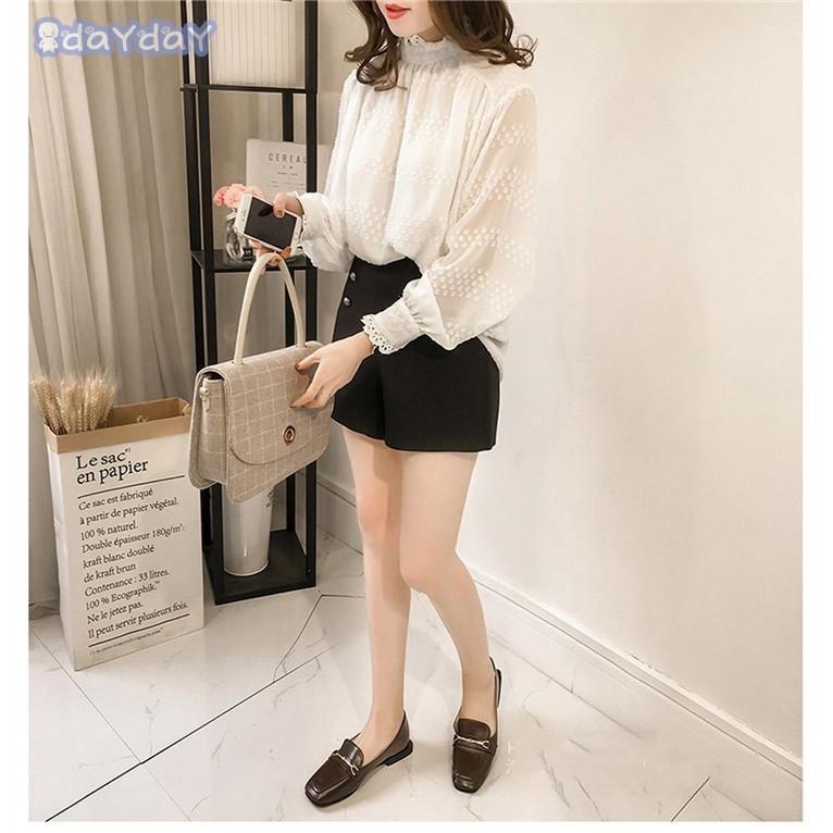 トップス ブラウス シフォンシャツ 長袖 ハイネック スタンドカラー ドレープ とろみ感 かわいい 大人可愛い 普段使い 着回し きれいめ エレガント 上品 おしゃれ 大人女子 こなれ感 ラブリー キュート モード系 モダン フェミニン フォーマル 無地 春 秋 冬 10代 20代 30代 ブラウス レディース おしゃれ トップス とろみシャツ 長袖 秋シャツ