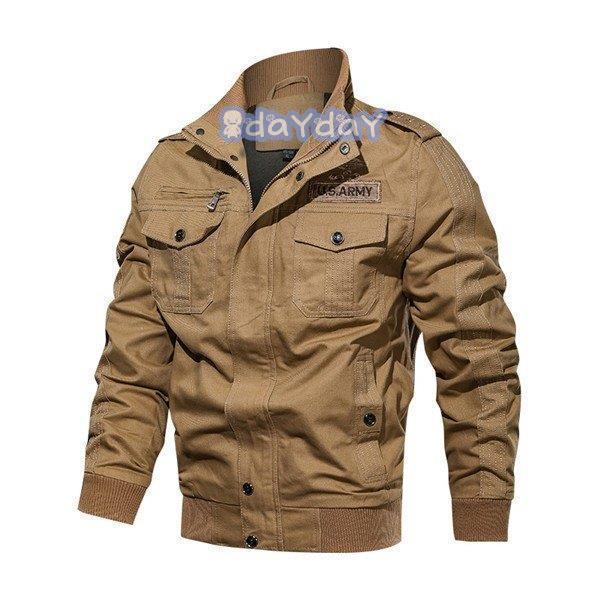 ミリタリージャケット メンズ ジャケット ブルゾン フライトジャケット