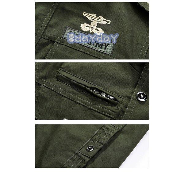 ミリタリージャケット メンズ ジャケット ブルゾン フライトジャケット