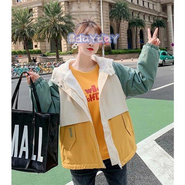 マウンテンパーカー レディース 裏ボア 厚手 ジャンパー ジャケット 冬 コート ゆったり ブルゾン カジュアル アウター 21 代 30代 40代 Bodaiju 92 Off