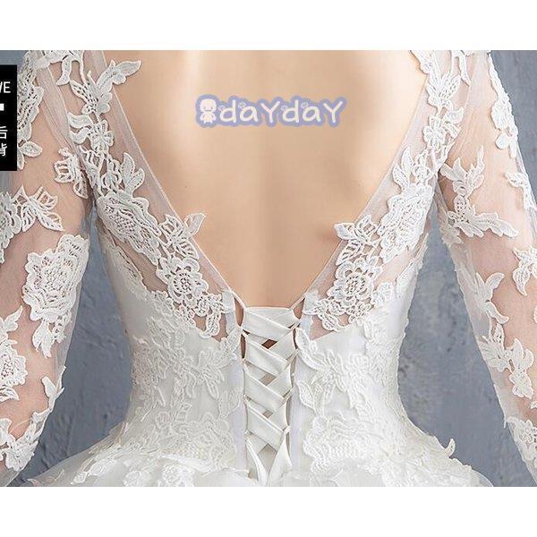 ウェディングドレス 結婚式 花嫁 プリンセスドレス 白ドレス ロングドレス 披露宴