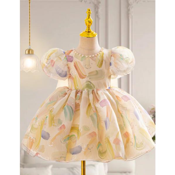 お値下げメゾピアノ女の子130 ホワイトイエロー　入学式フォーマル　発表会七五三 お値下げメゾピアノ女の子130 ホワイトイエロー 入学式