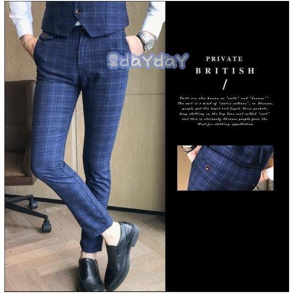 【並行輸入】メンズ紳士服 3点セット スーツ メンズ スーツセット チェック柄 ジャケット+ベスト+パンツ