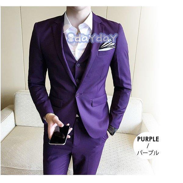メンズスーツ スリムスーツ セットアップ スーツ 結婚式 メンズ