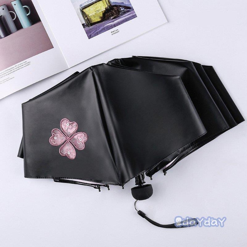 日傘 折りたたみ傘 レディース おしゃれ 最高 完全遮光 花柄 Uvカット 軽量 可愛い 晴雨兼用 紫外線対策 遮熱 雨傘 三段折りたたみ 遮光
