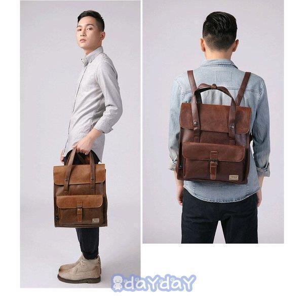 メンズ リュックサック 革 レザー 大容量 レトロ 紳士用 2way ビジネス 