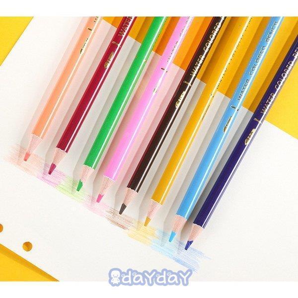 36色セット 色鉛筆 カラーペン 水溶性色鉛筆 色えんぴつ 絵の具 アート鉛筆 スケッチ用 プレゼント 水彩色鉛筆 収納ケース ギフト｜dayday-shop｜08
