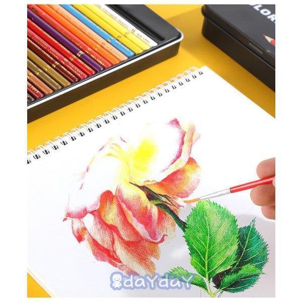 36色セット 色鉛筆 カラーペン 水溶性色鉛筆 色えんぴつ 絵の具