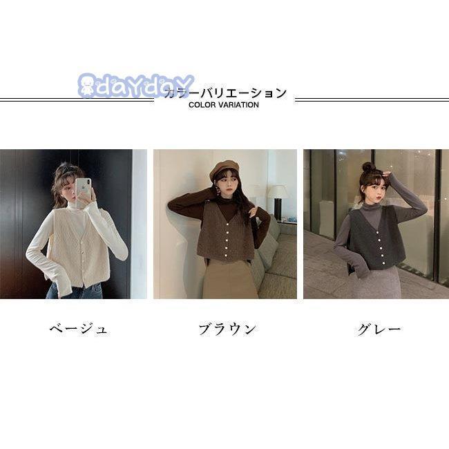 Open Yy ニットベスト グレー系 Vネック Open Yy ニットベスト グレー系 Vネック グレー（灰色）系 M