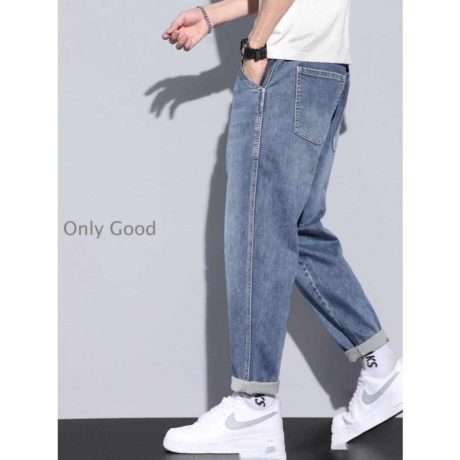 新作 デニムパンツ サルエルパンツ デニム ジーンズ メンズ パンツ