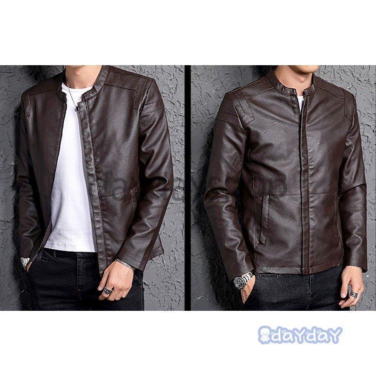 PU革ジャン アウター ライダース バイク ライダースジャケット 裏地