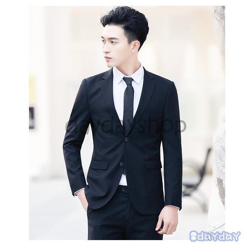 上下セットスーツ メンズスーツ カッコイイ タキシードスーツ 2