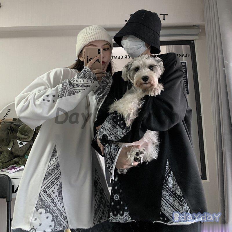 カップル Tシャツ 長袖 韓国 ストリート風 シンプルファッション レディース カップル服 ダンス メンズ カジュアル 春夏秋 ゆるい 原宿系 学生服 Hl0602 Yuansu4 Day Day Shop 通販 Yahoo ショッピング