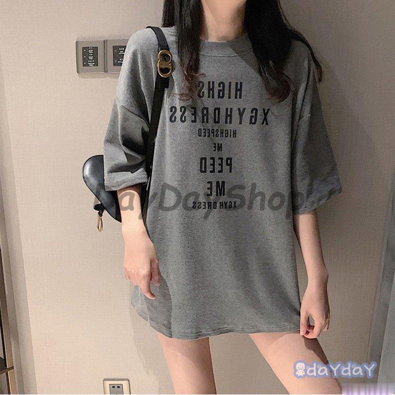 Tシャツ レディース 半袖 夏 ゆるい トップス ファッション 原宿系 BF
