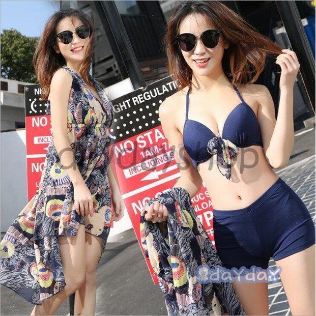 レディース ビキニ 水着 3点セット ラッシュガードス 夏 ビキニ 通販 可愛い満点 ママ水着 今が旬 三角ビキニ Bikini 海の日 Ll04 Amnv1353 Day Day Shop 通販 Yahoo ショッピング