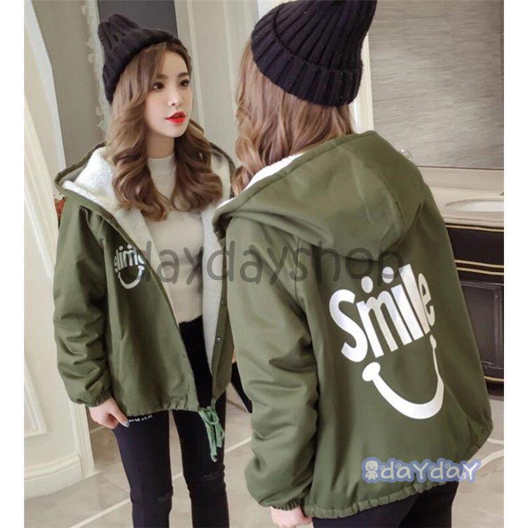 ジャケット レディース ブルゾン 裏ボア 厚手 マウンテンパーカー