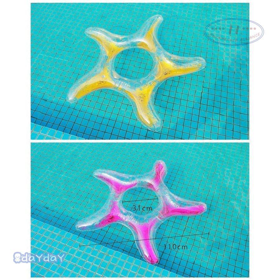 浮き輪 フェザーフロート フロート 可愛い おしゃれ おもしろ 星 ヒトデ キラキラ スパンコール 透明 可愛い フロート 大人 大人用 かわいい うきわ 海 Mae0506 1swa4 Day Day Shop 通販 Yahoo ショッピング
