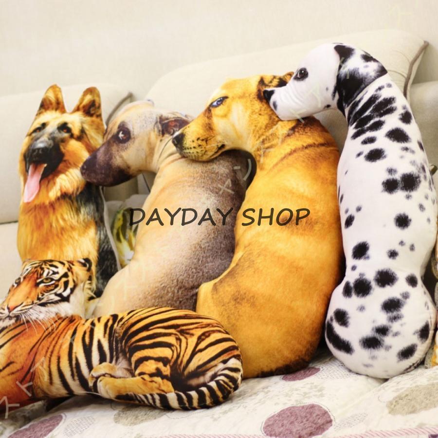犬 クッション 抱き枕 イヌ 本物そっくり 添い寝枕 3Dプリント