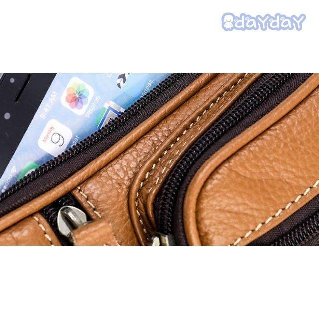 ウエストポーチ メンズ ボディバッグ ヒップバッグ 本革 レザー