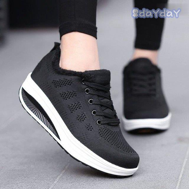 船型底ナースシューズ レディース 厚底スニーカー 冬 厚底スニーカー黒 裏起毛 ダイエットシューズ 厚底シューズ 美脚 軽量 ウォーキング Rx0425 Ccwxk913 Day Day Shop 通販 Yahoo ショッピング