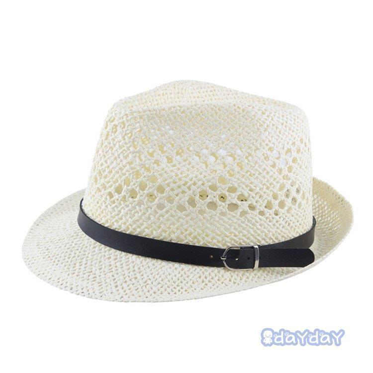 麦わら帽子 メンズ 中折帽子 ハット 中折れハット 風通し UVカット 紫外線対策 夏用帽子  メッシュ おしゃれ 夏 サマー 新作｜dayday-shop｜10