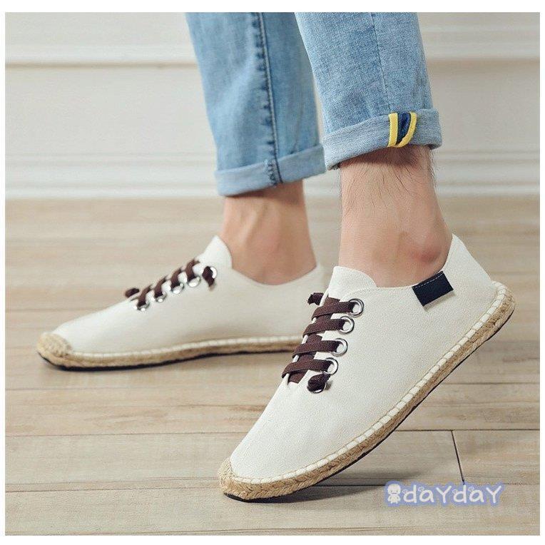 キャンバス靴 エスパドリーユ メンズ ローファー シューズ スリッポン リネンシューズ 21 夏用 夏 Zh0422 xk599 Day Day Shop 通販 Yahoo ショッピング