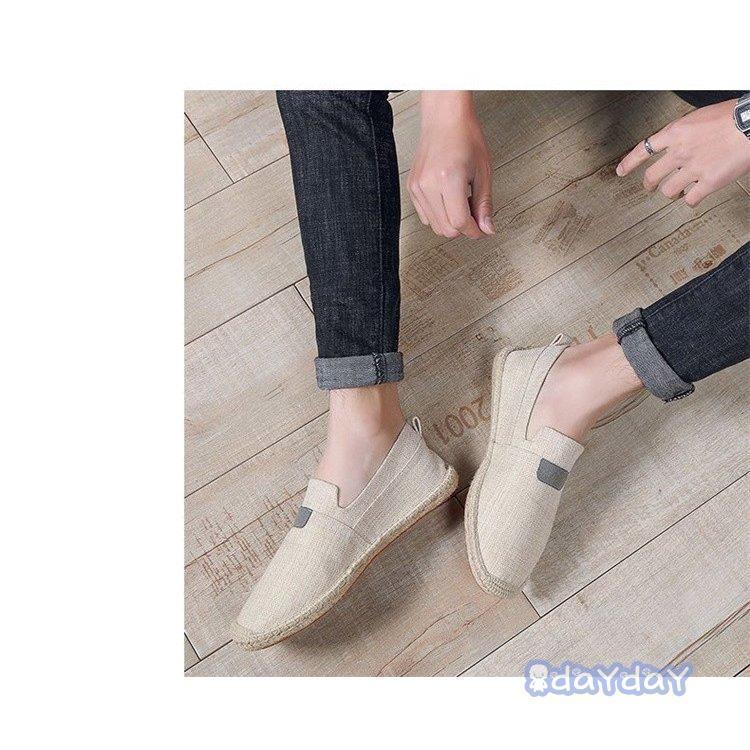 キャンバス靴 亜麻 エスパドリーユ メンズ ローファー シューズ スリッポン リネンシューズ 21 夏用 夏 Zh0422 xk609 Day Day Shop 通販 Yahoo ショッピング