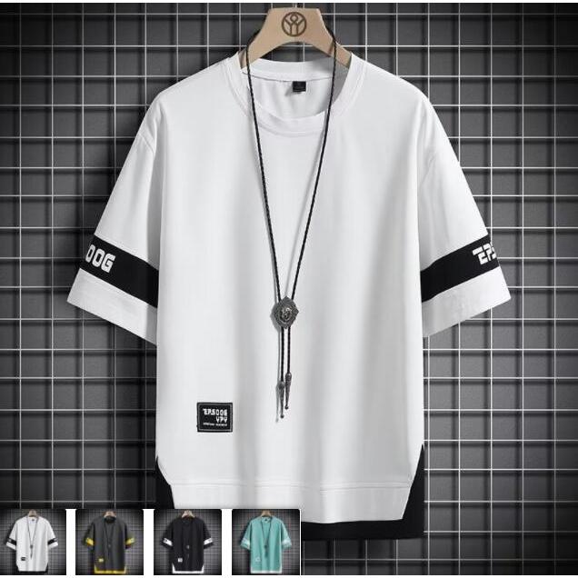 Tシャツ メンズ 半袖 おしゃれ 白tシャツ T Shirt スポーツ 半袖tシャツ 配いろ 涼しい カジュアル 父の日 Zh0422 xk679 Day Day Shop 通販 Yahoo ショッピング