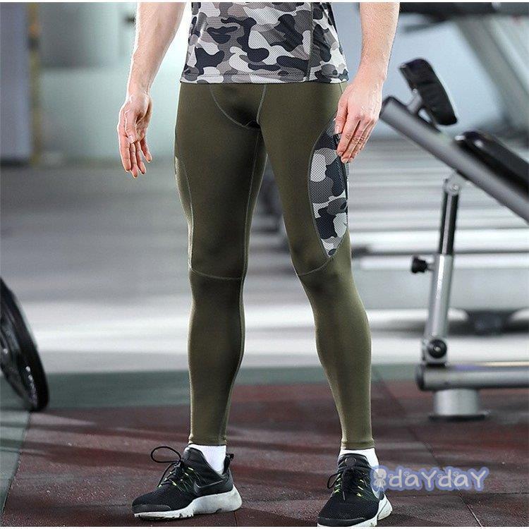 スポーツウェア メンズ ロングタイツ コンプレッション レーシングタイツ 加圧タイツ トレーニング 春 夏 秋 冬 Zh0422 xk707 Day Day Shop 通販 Yahoo ショッピング