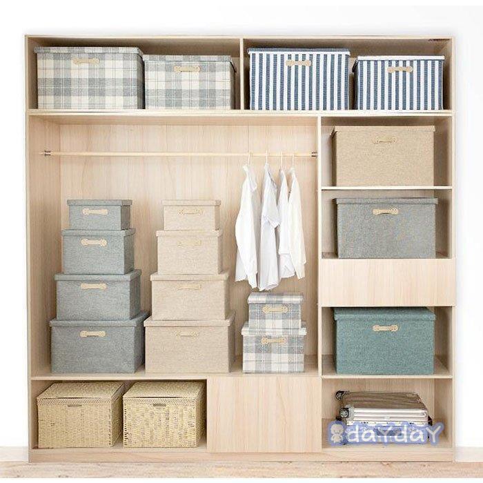 収納ケース おしゃれ 折りたたみ 収納ボックス かご シンプル ハンドル付き 積み重ね 収納棚 整理棚 クローゼット 押入れ 小物 おもちゃ Zh0512 Lbryp126 Day Day Shop 通販 Yahoo ショッピング