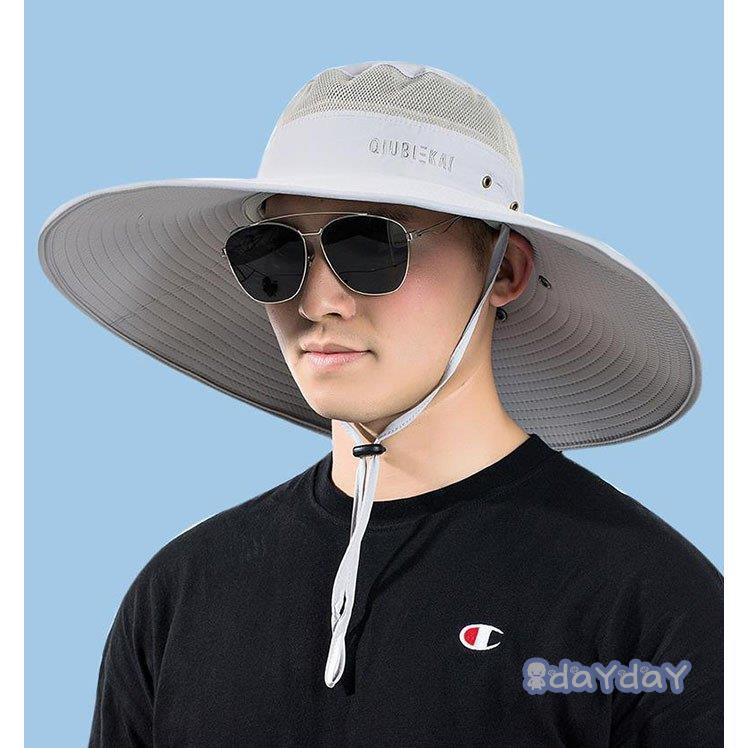 帽子 メンズ 大きいサイズ キャップ 夏 ぼうし ハット 釣り  登山 UVカット 紫外線対策 紫外線カット 顔を覆う可能 日よけ帽子 サマー｜dayday-shop｜04