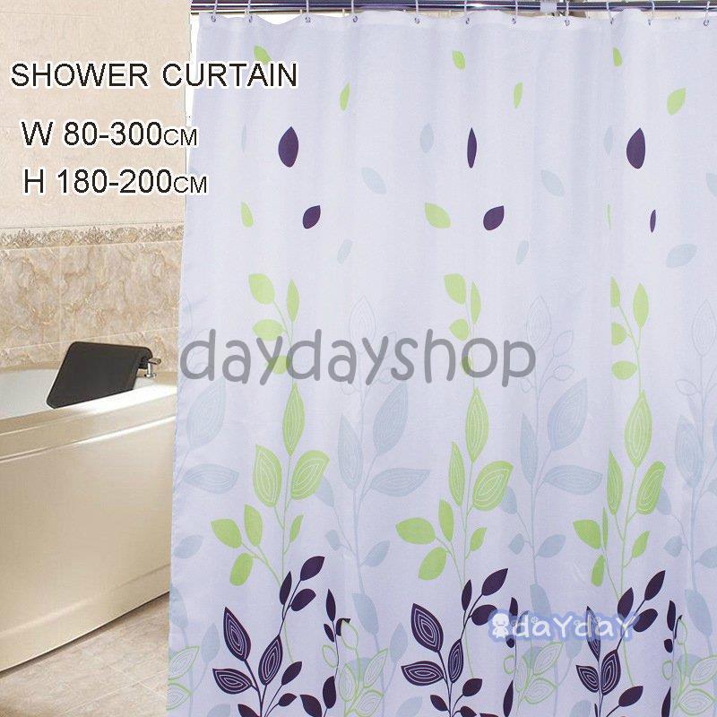 シャワーカーテン おしゃれ お風呂カーテン カーテン 透けない バスルーム バス用品 バス用 シンプル 可愛い かわいい 撥水 取付簡単 軽量 フック付き Zh0702 Yl77 Day Day Shop 通販 Yahoo ショッピング