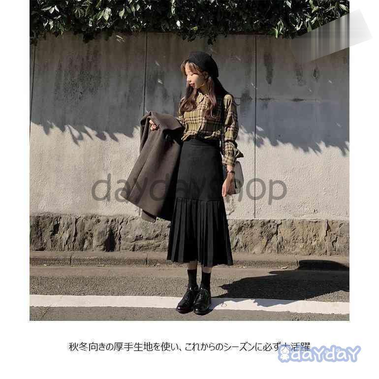 タイトスカート 秋 レディース プリーツスカート ロング丈 黒 タイトスカート 秋 レディース プリーツスカート ロング丈 黒