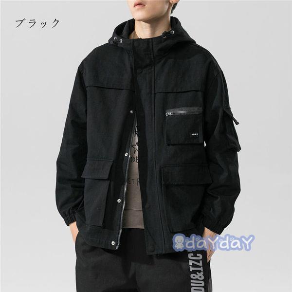 スプリングコート コットン ブルゾン カッコイイ メンズ 春秋 コーチ