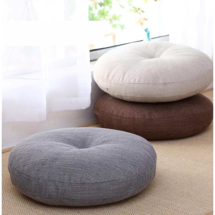 座布団 クッション 厚め 丸型 円形 おしゃれ 可愛い ラウンド