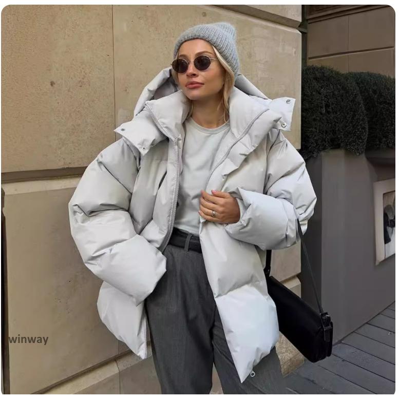 ダウンコート レディース ショートダウンコート フード付き ダウン