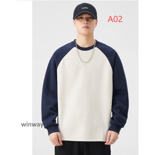 ラグランTシャツ メンズ レディース ゆったり 長袖 クルーネック