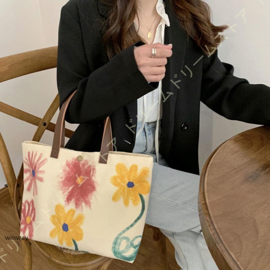 レディース 大人 花柄 おしゃれ サブバッグ 通勤 仕事 旅行 女性用