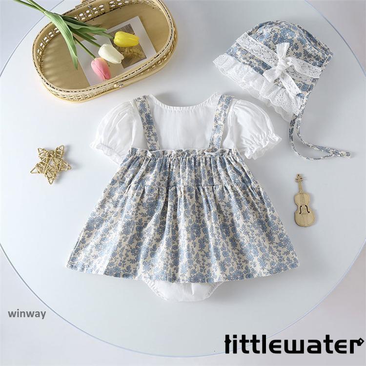 子供服 ロンパース 女の子 スカート 長袖 プレゼント キッズ服 ベビー服 花柄 60 70 80 90 春 夏 秋 冬 子供 幼児服 ワンピース  スウィート キッズ 幼児 | ブランド登録なし