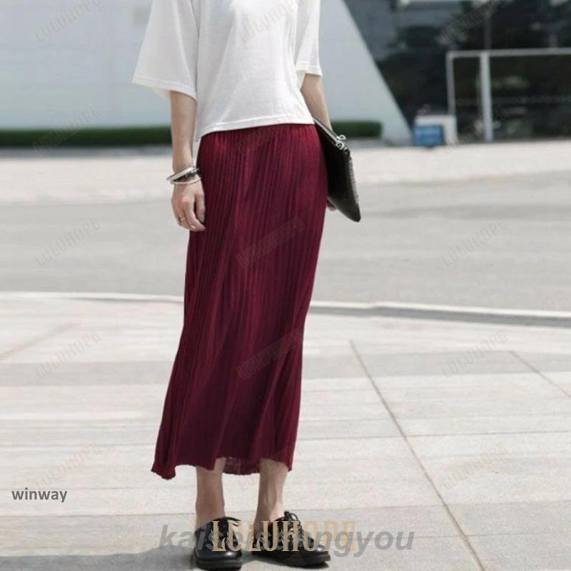 ロング 春 夏 秋 冬 ロングスカート プリーツ マキシ丈 aライン