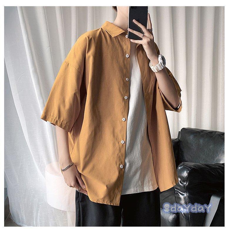 シャツ メンズ カジュアルシャツ シャツ ビジネス 半袖シャツ おしゃれ 白シャツ 夏 Zh0422 xk128 Dayday Shop 通販 Yahoo ショッピング