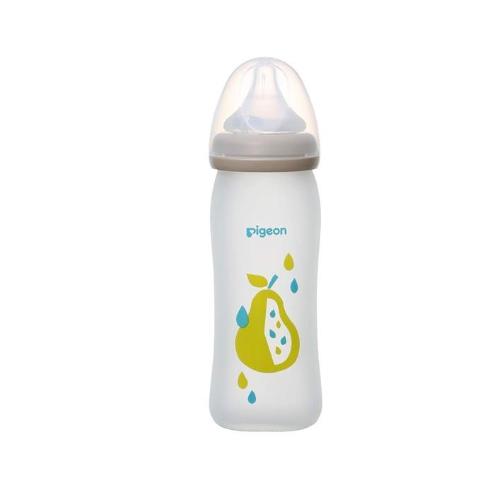 Pigeon ピジョン 母乳実感 哺乳びん Coating 耐熱ガラス製 fruits 240ml 3ヵ月~ :4902508005500:DAYDAYBUY 通販 母乳実感 哺乳瓶 ピジョン