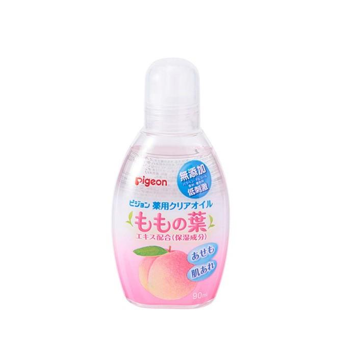 66個セット♪ Pigeon ももの葉クリアオイル 100% Pigeon（ピジョン） 薬用クリアオイル ももの葉エキス配合(保湿成分