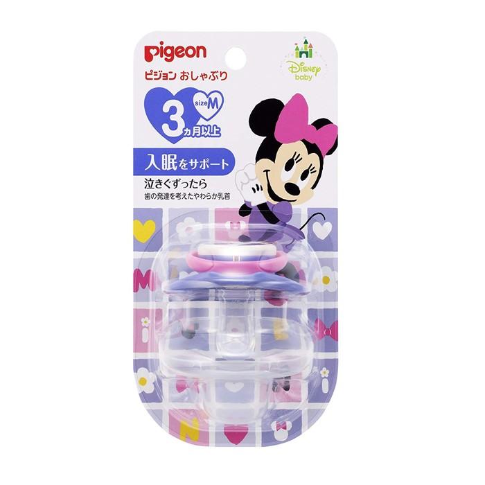 Pigeon ピジョンおしゃぶり ｍサイズ ３ヶ月以上 ミニー 乳首 ディズニー Anlapus Com